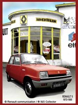 blikken wandbord Renault 5 garage Michelin 30x40 cm