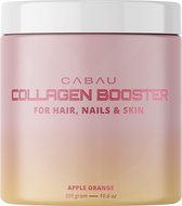 Cabau Lifestyle - Collageen Booster - Voor gezonde huid, haar en nagels - Appel Sinaas smaak - 300 gram