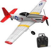 Vitafa RC Vliegtuig - Bestuurbaar vliegtuig - Voor kinderen en volwassenen - Vliegtuig afstand bestuurbaar - Met 3 x batterijen