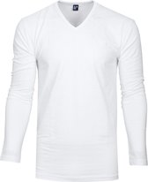 Alan Red T-shirt Oslo V Hals Longsleeve  - maat M