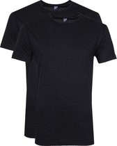 Alan Red Derby O-Hals T-Shirt Navy (2Pack) - maat S