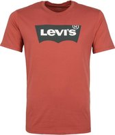 Levi's T-Shirt Batwing Graphic Logo Rood - maat L