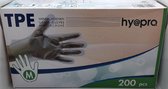Hy@pro TPE Handschoenen - Thermoplastic - Plastic - Elastomer Gloves 200 Stuks M
