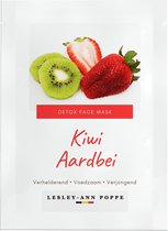 Vliesmasker "Kiwi en Aardbei"