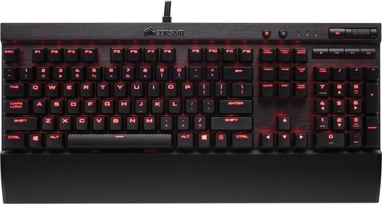 Corsair K70 LUX Red LED - Qwerty - Cherry MX Red - Mechanisch Gaming  Toetsenbord | bol.com