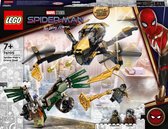 LEGO 76195 Marvel Spider-Man Dueling Drone, Bouwpakket, Speelgoed Kinderen +7 Jaar, Kerstcadeau, Verjaardag