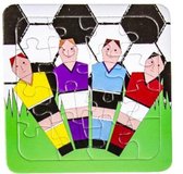 legpuzzel Voetbal junior karton 16 stukjes