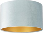 Uniqq Lampenkap velours licht blauw diamant Ø 35 cm - 20 cm hoog