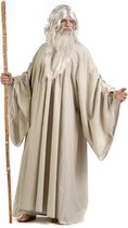 Tovenaar & Tovenares & Waarzegster Kostuum | Mantel Gallische Maretak Druide Kostuum | Maat 56 | Carnaval kostuum | Verkleedkleding