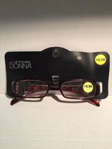 Donna Di Maurizio bruin +2.50 leesbril