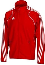 Adidas T8 Team Jacket - Trainingsvest - Heren - Rood - Maat M