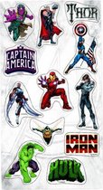 stickers The Avengers jongens 10 x 21 cm papier