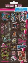 foliestickers Monster High junior bruin 22 stuks