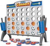 4-op-1-rij spel voetbal basketbal junior 28 x 19 x 4 cm