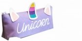 etui unicorn junior 23 cm polyester paars