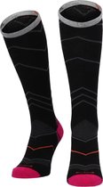 Sockwell Incline Dames Sportsokken Klasse 1 Black | Zwart | 32% Merinowol | Maat S/M