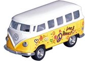 Metalen Volkswagen Klassieke Bus (1962): Geel