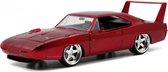 auto Fast & Furious 1969 Dodge Charger 1:24 die-cast rood