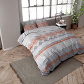 Luxe flanel dekbedovertrek OLAF 240 x 220  extra zacht