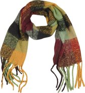 Sjaal Zacht Gebreid - 48x180cm - Multi Herfst Tinten