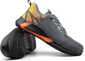 Veran Veiligheidsschoenen - Lichtgewicht - Sneakers - Werkschoenen - Sportief - Stalen Neus - Antiperforatiezool - Antislip - Grijs - 45