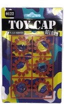 Toy Cap 12 rings klappertjes navulling 6x12 shots (De hardste klappertjes)