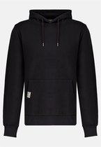 DEELUXE Effen hoodie van biologisch katoen REDO Black