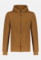 DEELUXE Sweater met rits en capuchon van biologisch katoen COOLING Camel