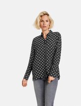 GERRY WEBER Lange blouse met grafisch motief EcoVero