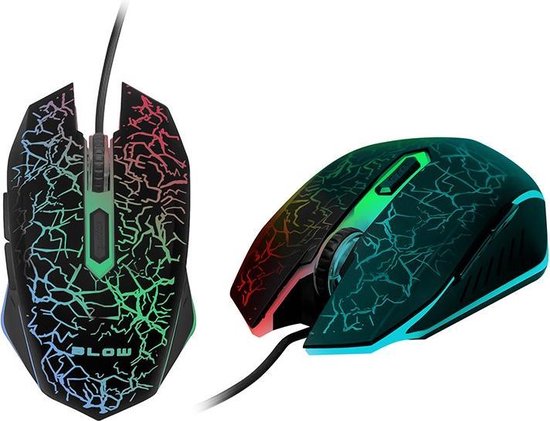 Gaming muis - 2400 DPI - Bedraad - Hurricane V2