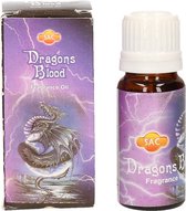 2x stuks geur olie Dragons blood 10 ml flesje