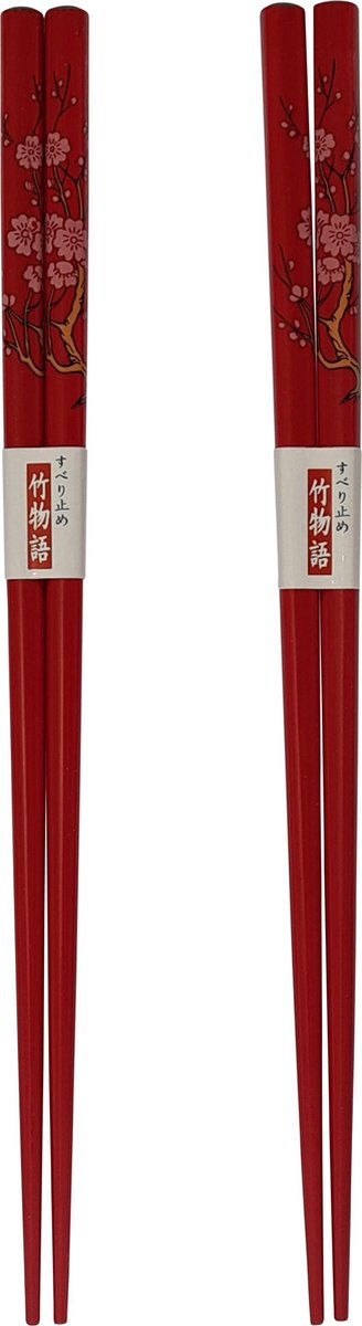 DongDong - Eetstokjes Japanse stijl - 2 paar - Kersenbloesem motief