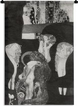 Tapisserie - Jurisprudence (état final) - Gustav Klimt - 120x180 cm - Tapisserie
