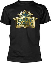 OutKast Heren Tshirt -XXL- Gold Logo Zwart