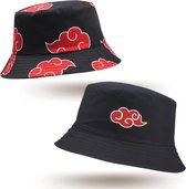 Naruto Akatsuki Bucket Hat set - 2 stuks