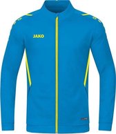 Jako Challenge Polyestervest Kinderen - Jako Blauw / Fluogeel