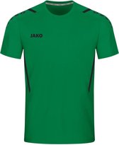 Jako Challenge Shirt Korte Mouw Dames - Sportgroen / Zwart