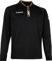 Patrick Dynamic Trainingssweater Heren - Zwart / Goud | Maat: XXL