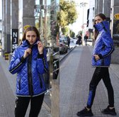 Dames Trainingsbroek met gewatteerde jas | dames trainingspak XL