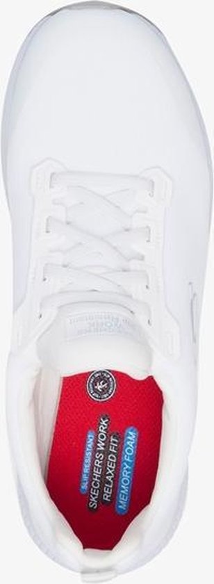 Skechers Squad SR dames werkschoenen - Wit - Maat 42 | bol.com