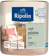 Palatin groene satijnen interieur muurverf 0,5L Ripolin