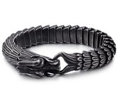 Draken Armband – Stalen Armband - 15mm Breed/158 Gram