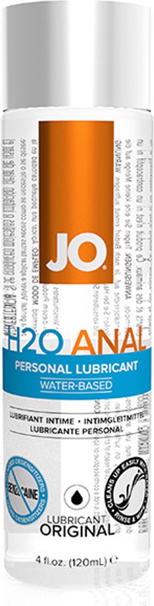 Goedkoopste System JO H2O - Verkoelende Anaal Glijmiddel - 120 ml