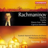 Scottish National Orchestra And Chorus, Philharmonia Orchestra, Neeme Järvi - Rachmaninov: The Bells/Vocalise/Dances From Aleko (CD)
