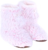 Roze bontpantoffels MAAT 36-38 EU