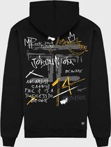 JORCUSTOM Artist Slim Fit Hoodie - Zwart - Volwassenen - Maat L