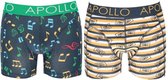 Apollo | Heren boxershorts | 2-Pack Giftbox | Music