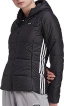 Adidas Originals 3 Stripes Slim Gewatteerde Jas Dames White Dames -  Jassenshoponline.be