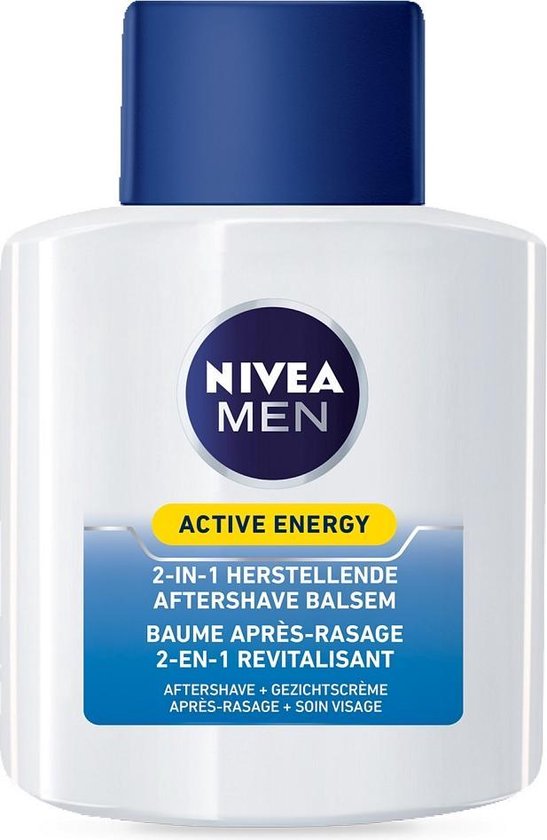 Nivea Men Aftershave Balsem Active Energy Ml Bol Com