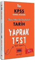 2022 KPSS Lisans Genel Kültür Tarih Yaprak Test